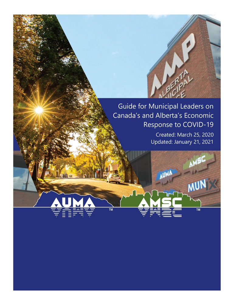 aumas guide for municipal leaders on canadas and albertas economic response to covid 19 20210121 1cover